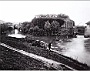 Padova-Il torrione Buovo.A sinistra il ponte delle Gradelle di San Massimo in primo piano i resti del porto del sale,primi 900.(Padova e le sue Mura) (Adriano Danieli)